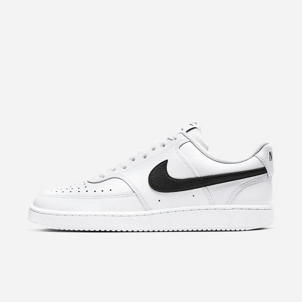 Sneakers Nike Court Vision Low Blanche 9543-261 White/White/Black Homme | JWP-12339817